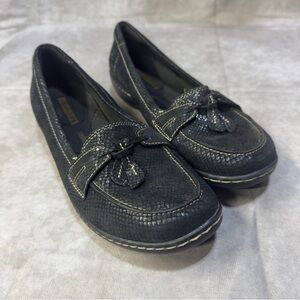 Clarks Womens Collection Slip-on Loafers- Ashland Bubble size 8